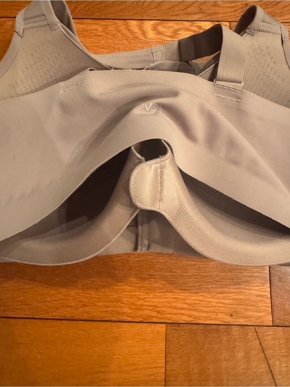Victoria's Secret VSX Knockout Front-Close Sports Bra 40D EUC Bare Taupe - Picture 5 of 6